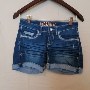 Denim Cut Off Shorts